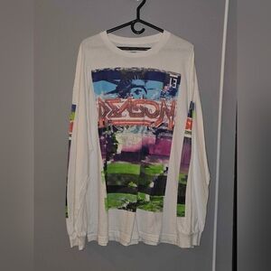 Graphic Long Sleeve Shirt - Multicolor